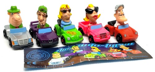 Kinder surprise car types 2003 - kinder,