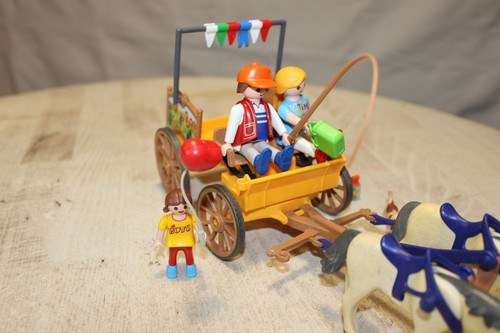Playmobil calèche fête - calèche,