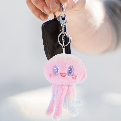 Porte clés animal peluche - animal, en