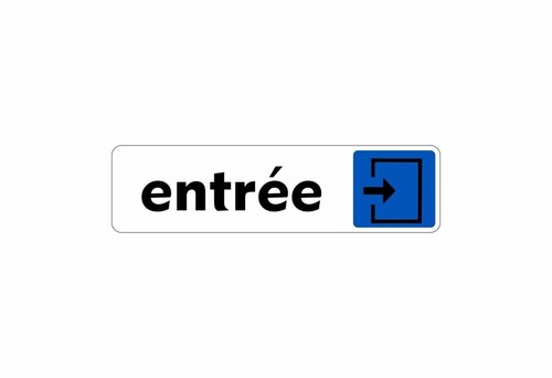 Autocollant sticker adhesif
