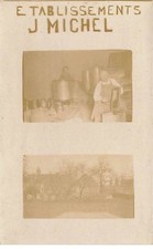 Carte Photo - Métier - Apiculture - Etablissements J. Michel - Rucher