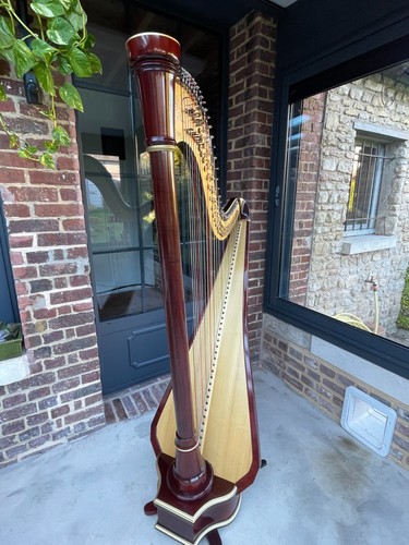 Harpe pédales étude - harpe, à