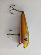 Ancien leurre PFLUEGER PALOMINE coloris arc-en-ciel