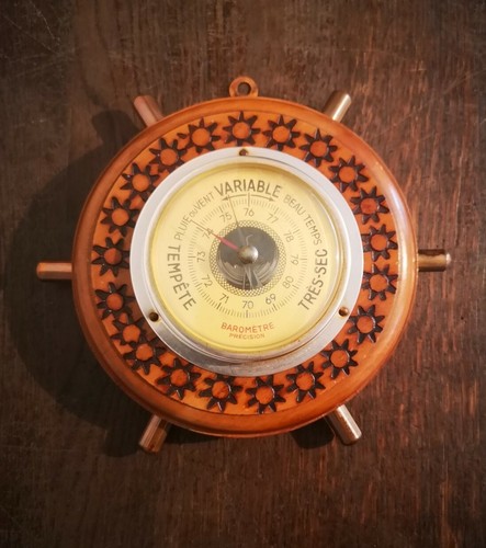 Vintage baromètre précision - baromètre,