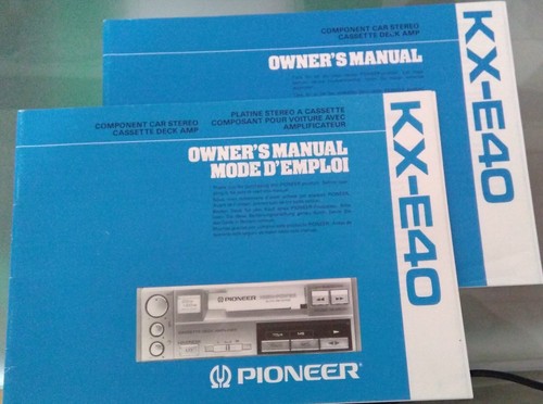 Pioneer e40 autoradio - pioneer, kx-e40