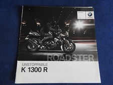 catalogue  BMW MOTO unstoppable roadster K 1300 R  2011