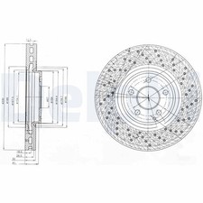 JEU DE 2 DISQUES DE FREIN