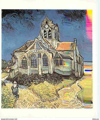 Carte postale art - carte, peinture
