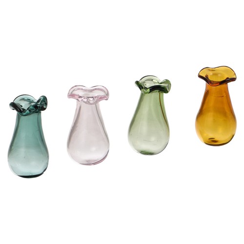 Pcs mini vase verre - vase, en