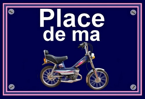 Plaque place de - ", ma