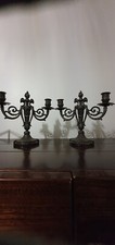 Lot de 2 chandeliers anciens