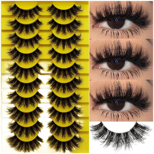 Faux cils vison naturel - , 10
