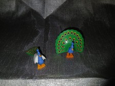 PLAYMOBIL Lot Animaux vintage city zoo princesses 1900 Epoque châteaux zoo paon