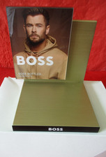 Présentoir PLV  publicitaire, parfum BOSS BOTTLED EAU DE TOILETTE en plastique