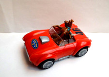 JOUET FIGURINE SCOUBIDOU LE CHIEN SCOOBY-DOO voiture de course VEHICULE