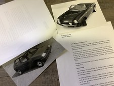 Dossier De Presse PININFARINA 1983 SPIDEREUROPA VOLUMEX