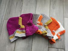 Cagoules bébé 6 mois tricoté à la main