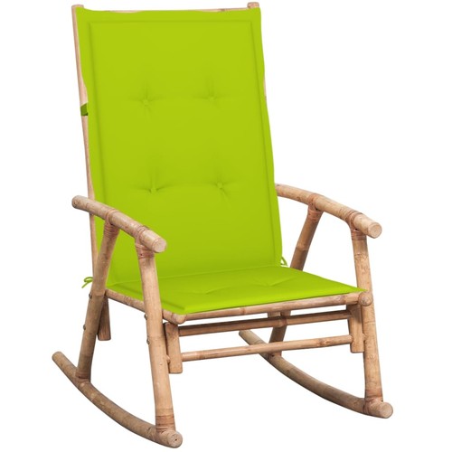Chaise bascule avec - avec, coussin