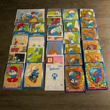 LES SCHTROUMPFS  - Collector CORA  et MATCH 2013 - 8 images Stickers au choix!