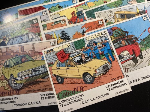 Série des autocollants - 12,