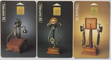 Télécartes Collection Historique Téléphone Ericsson Berliner Deckert 1885 1910..