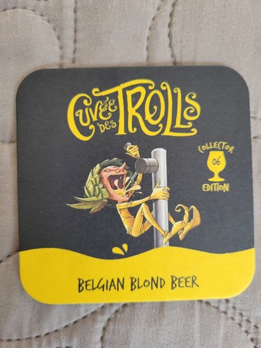 Sous bock bière belge cuvée - sous,