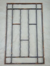 100 X 61 cm - Ancienne grille de porte en fer forgé