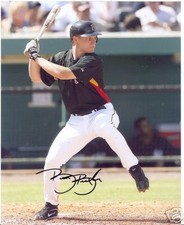 BRIAN BIXLER PITTSBURGH PIRATES SIGNED 8X10 PHOTO W/COA