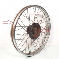 Jante avant Takasago pour moto Yamaha 125 DTMX 1977 à 1990 2A600 Occasion