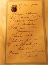  ancien menu du 29 janvier