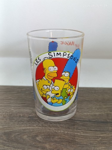 Verre moutarde les - moutarde, simpsons