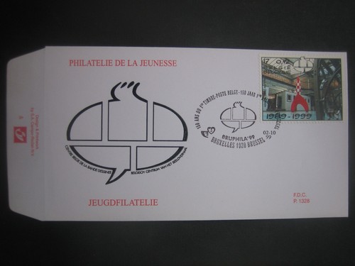 Enveloppe fdc timbre - fdc, belge