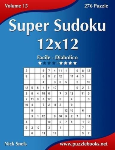 Nick snels super - sudoku, 12x12