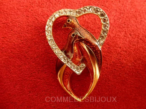 Broche vintage sphinx duo - vintage, de