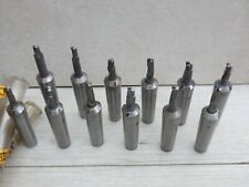 12 fraises carbure cône morse