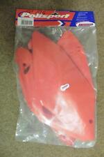 Panneaux Latéraux De Carénage Arrière S'adaptent À Honda CRF 250 R 04-05 Rouge