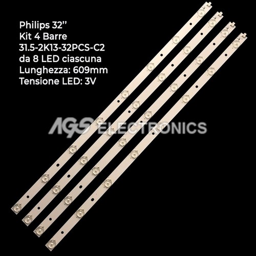 Kit barres - 8, led