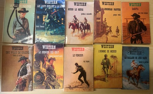Lot livres poches - 10, de
