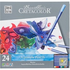Crayons de couleur aquarelle -