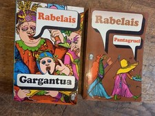 Lot de 2 livres de Rabelais 
