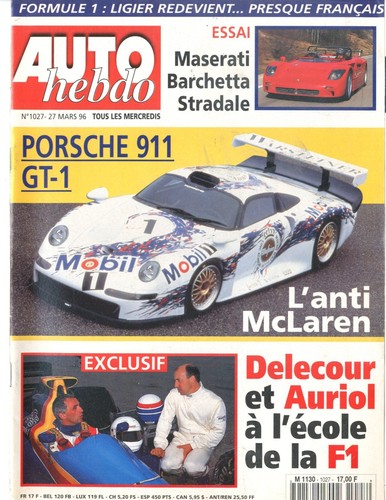 A21 auto hebdo - hebdo, 27/03/96