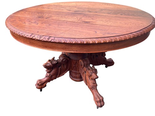 Table ronde rallonge - ronde, rallonge,fin