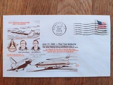 Enveloppe USA Espace F-8 P10 tests crucial to columbia landing success 1980