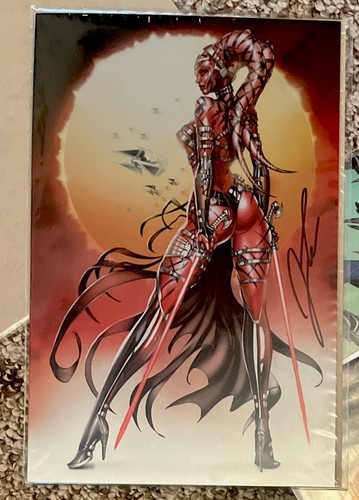 White widow signed star - #4,