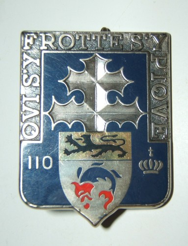 Insigne 110 regiment - 110°,