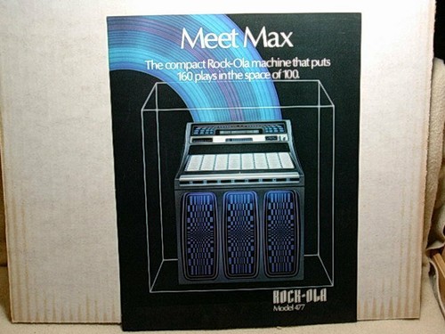 Rock ola 477 - max, advertising