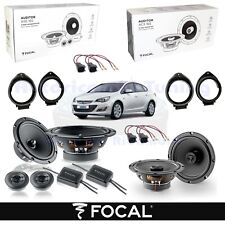 Enceintes Ant + Post FOCAL AUDITOR ASE165 + ACX165 Pour OPEL ASTRA J