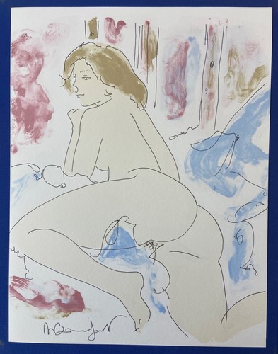 Superbe rare lithographie - superbe,