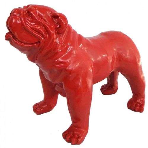 Statue résine chien - statue,
