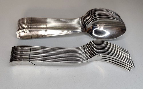Set couverts pcs argent - set,